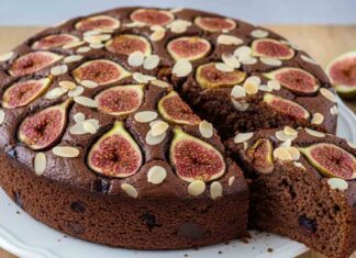 torta soffice cacao fichi ricettasprint