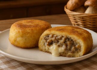 tortini di patate ripieni ai funghi ricettasprint