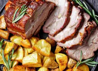Arista al forno con patate - Ricettasprint.it