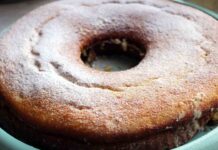Non lasciarti ingannare da questo ciambellone, non è quello che credi, il dolce dell’autunno è arrivato Ciambellone di castagne - Ricettasprint.it