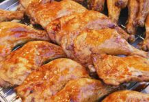 Cosce di pollo glassate al miele e soia, il segreto per far felici tutti Cosce di pollo glassate al miele e soia. ricettasprint.it