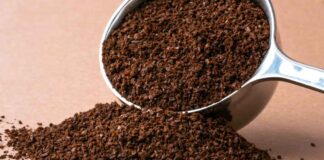 Fondi del caffè per le gambe - RicettaSprint