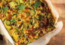 Frittata di verdure al forno. ricettasprint.it