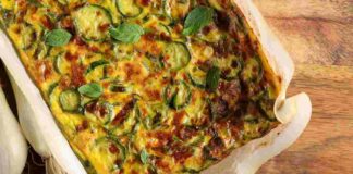 Frittata di verdure al forno. ricettasprint.it