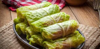 Quando penso alla sostanza, vedo gli involtini di verza: solo 190 k/cal Involtini di verza