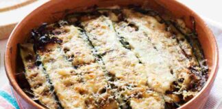 Parmigiana di zucchine al forno. ricettasprin.it