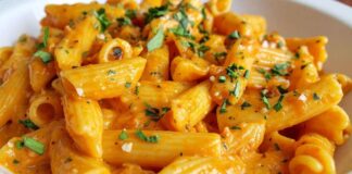 Pasta cremosa zucca e mandorle ricettasprint