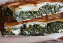 Pasta sfoglia con spinaci e ricotta. ricettasprint.it