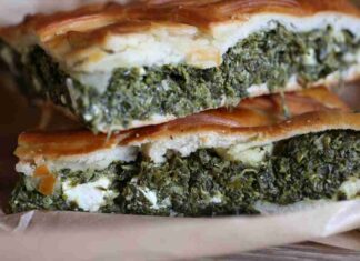 Pasta sfoglia con spinaci e ricotta. ricettasprint.it