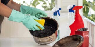 Pentole e padelle nere come pulirle - RicettaSprint