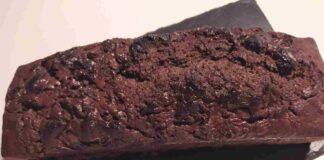 Plumcake al cacao con pere caramellate ricettasprint.itPlumcake al cacao con pere caramellate ricettasprint.it
