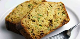 Plumcake salato con verdure autunnali