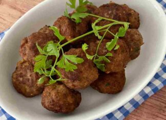 Polpette di carne al forno. ricettasprint.it