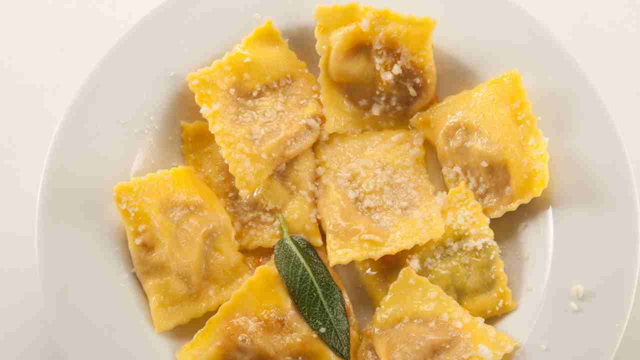 Ravioli con la zucca