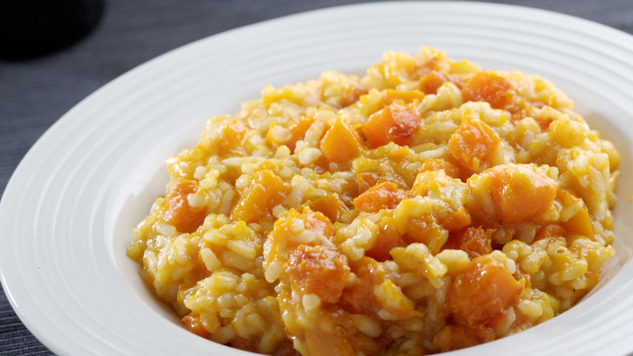 Risotto cremoso con i gamberoni
