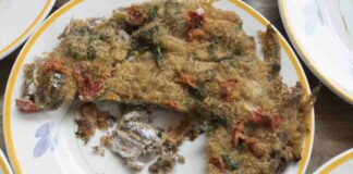 Sarde ripiene in agrodolce