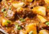 Spezzatino di vitello con patate. ricettasprint.it