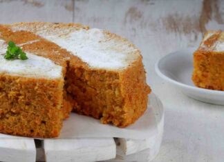 Torta carote senza glutine - Ricettasprint.it