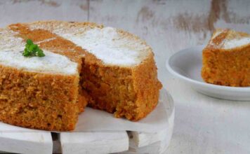 Torta carote senza glutine - Ricettasprint.it
