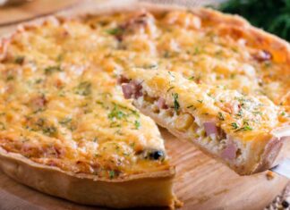 Torta salata golosa e cremosa