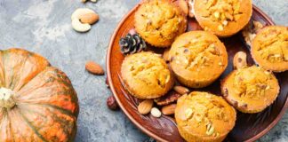 Tortini morbidi di zucca e mandorle