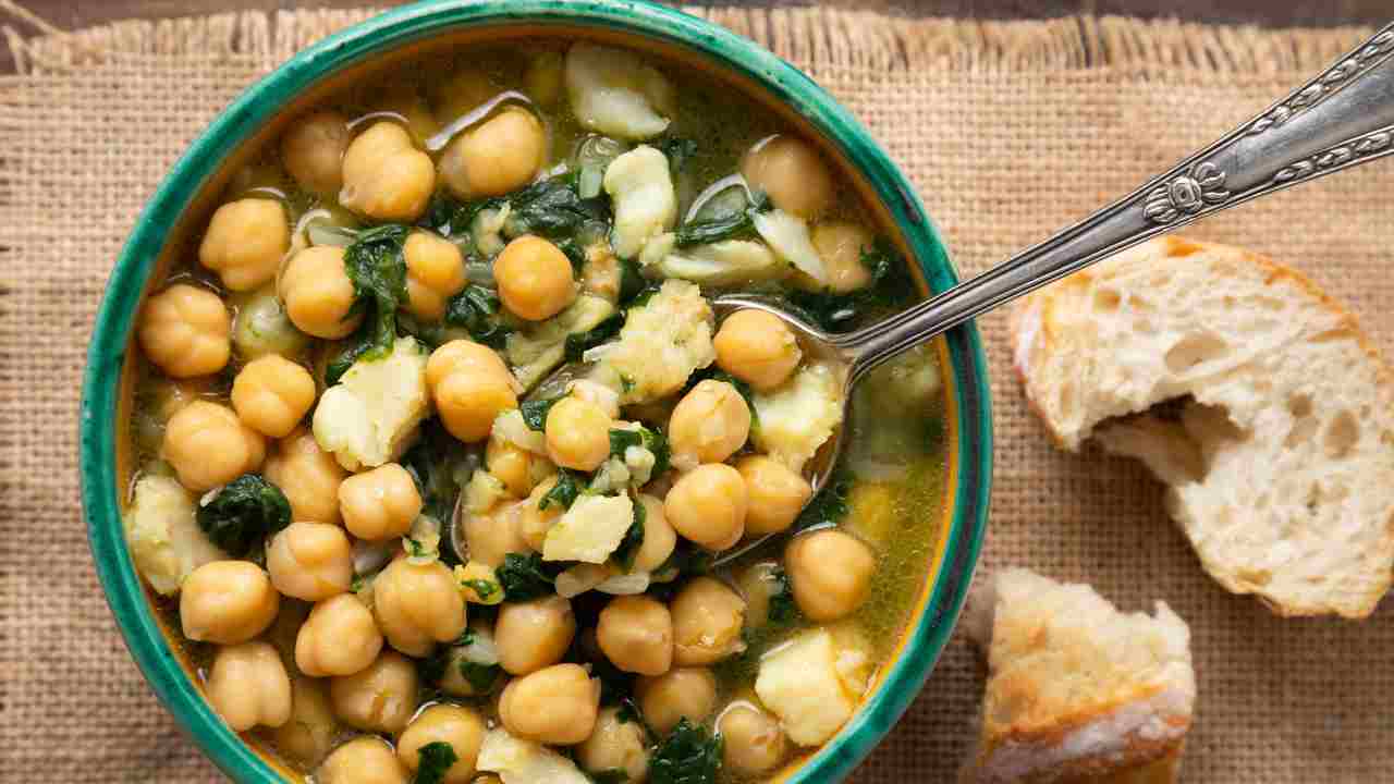 Zuppa di ceci di nonna Luisa - Ricettasprint.it