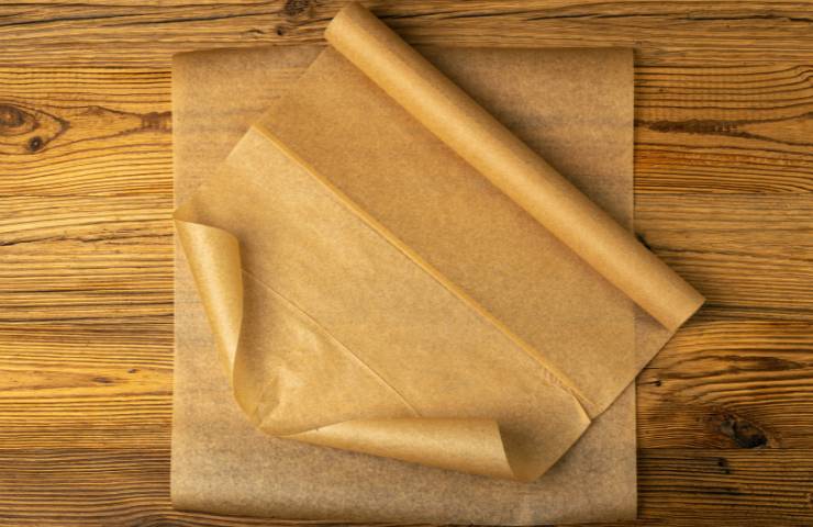 due fogli di carta forno