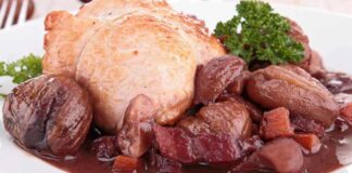 Le castagne le faccio per contorno, morbide e deliziose perfette per accompagnare la carne castagne al vino rosso contorno ricettasprint