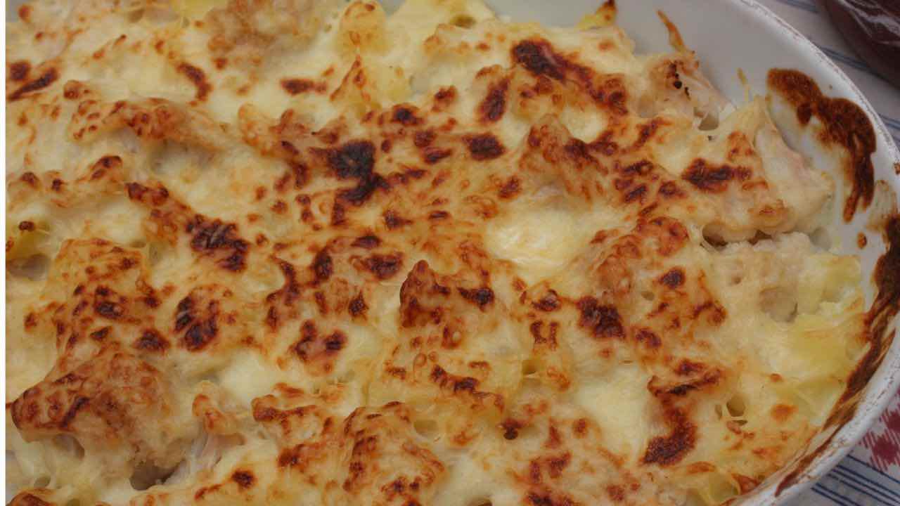 cavolfiore al gratin