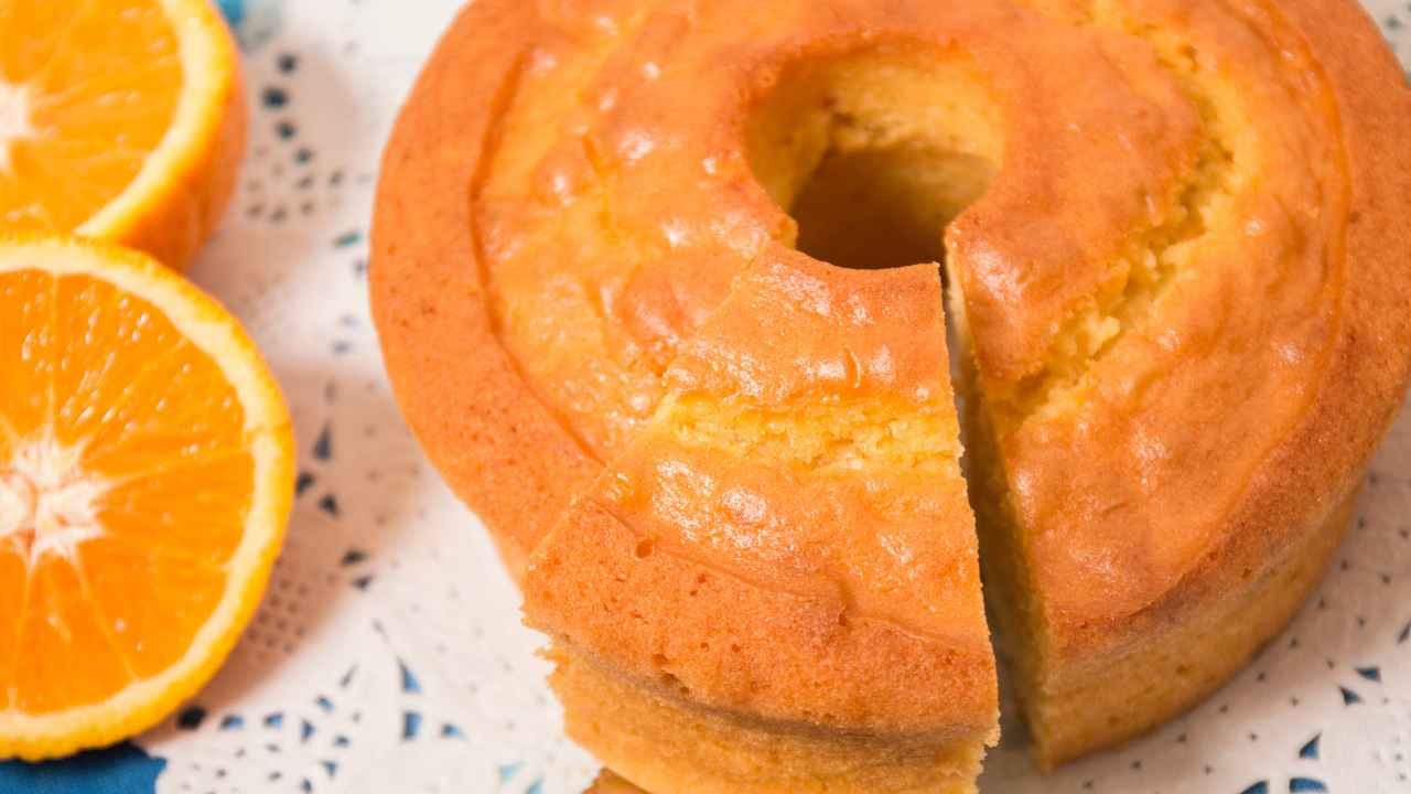 ciambella all'arancia umida ricettasprint