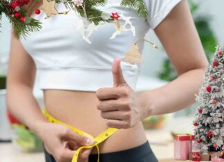 Ecco come sto evitando di ingrassare prima di Natale: il trucco che nessuno ti dice Una donna in forma a Natale