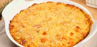 Tortino di patate, speck e scamorza. ricettasprint.it