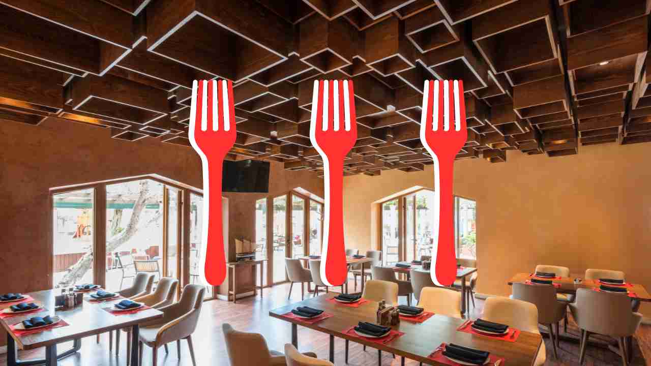 L'interno di un ristorante