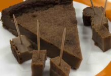 Torta morbida con le castagne