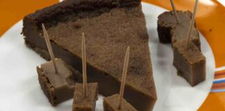 Torta morbida con le castagne