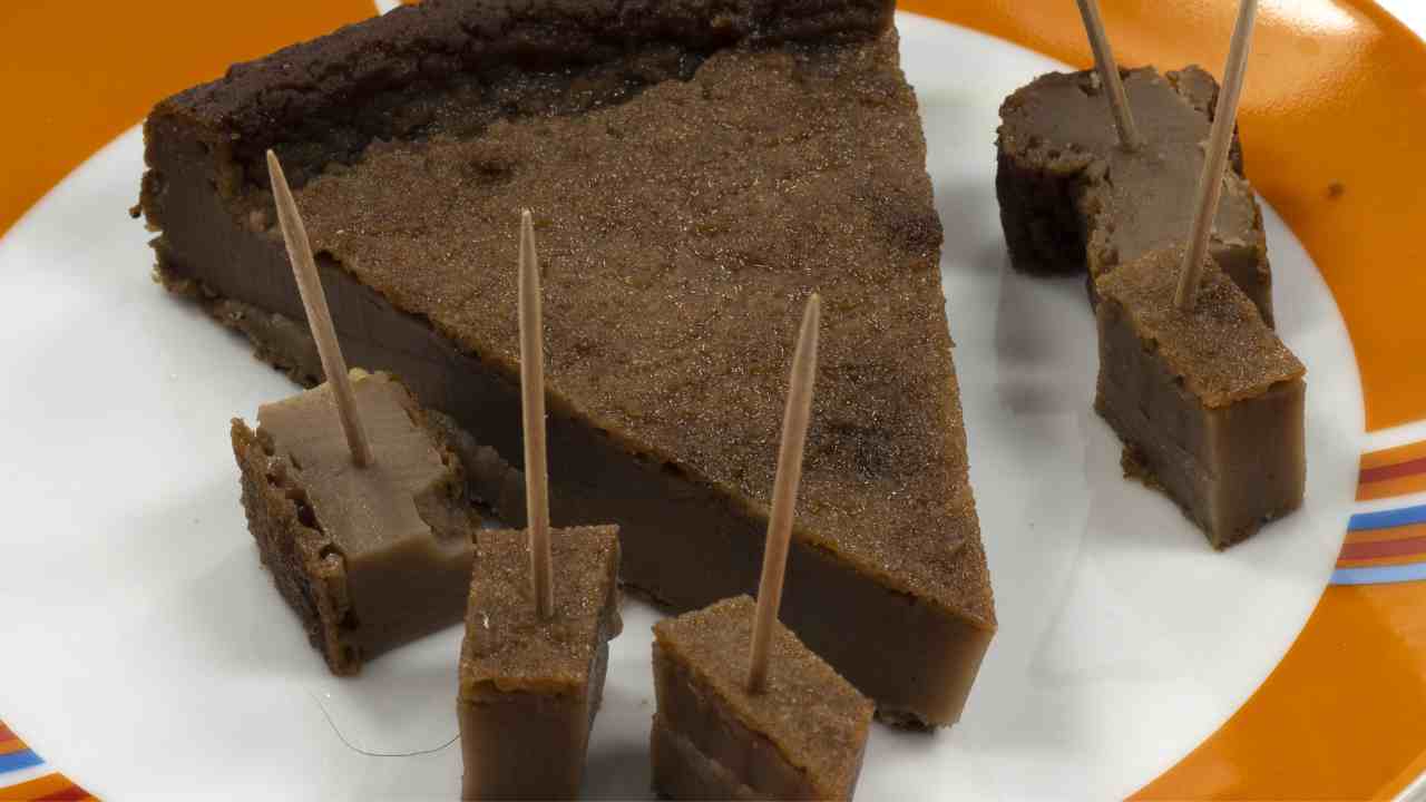 Torta morbida con le castagne