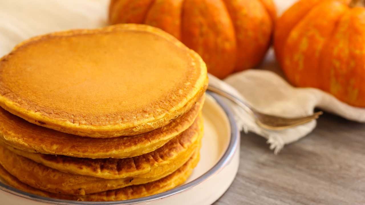 pancakes zucca morbidissimi ricettasprint