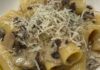 pasta funghi e fonduta di parmigiano ricettasprint