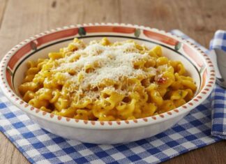 pasta zucca ceci veloce ricettasprint