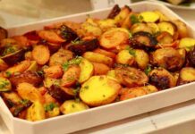 Patate speziate al forno con patate dolci patate speziate al forno ricettasprint