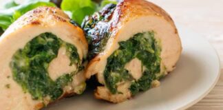 petto di pollo ripieno spinaci ricettasprint