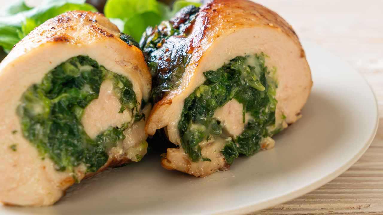 petto di pollo ripieno spinaci ricettasprint