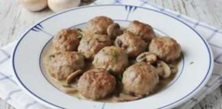 polpette cremose ai funghi ricettasprint