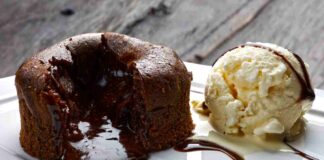 tortino al cioccolato dal cuore caldo light ricettasprint.it