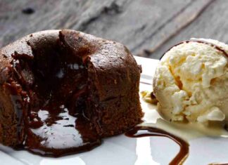 tortino al cioccolato dal cuore caldo light ricettasprint.it