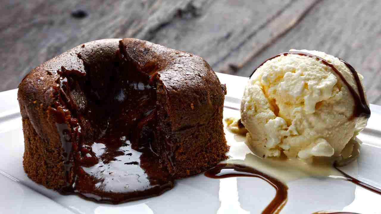 tortino al cioccolato dal cuore caldo light ricettasprint.it