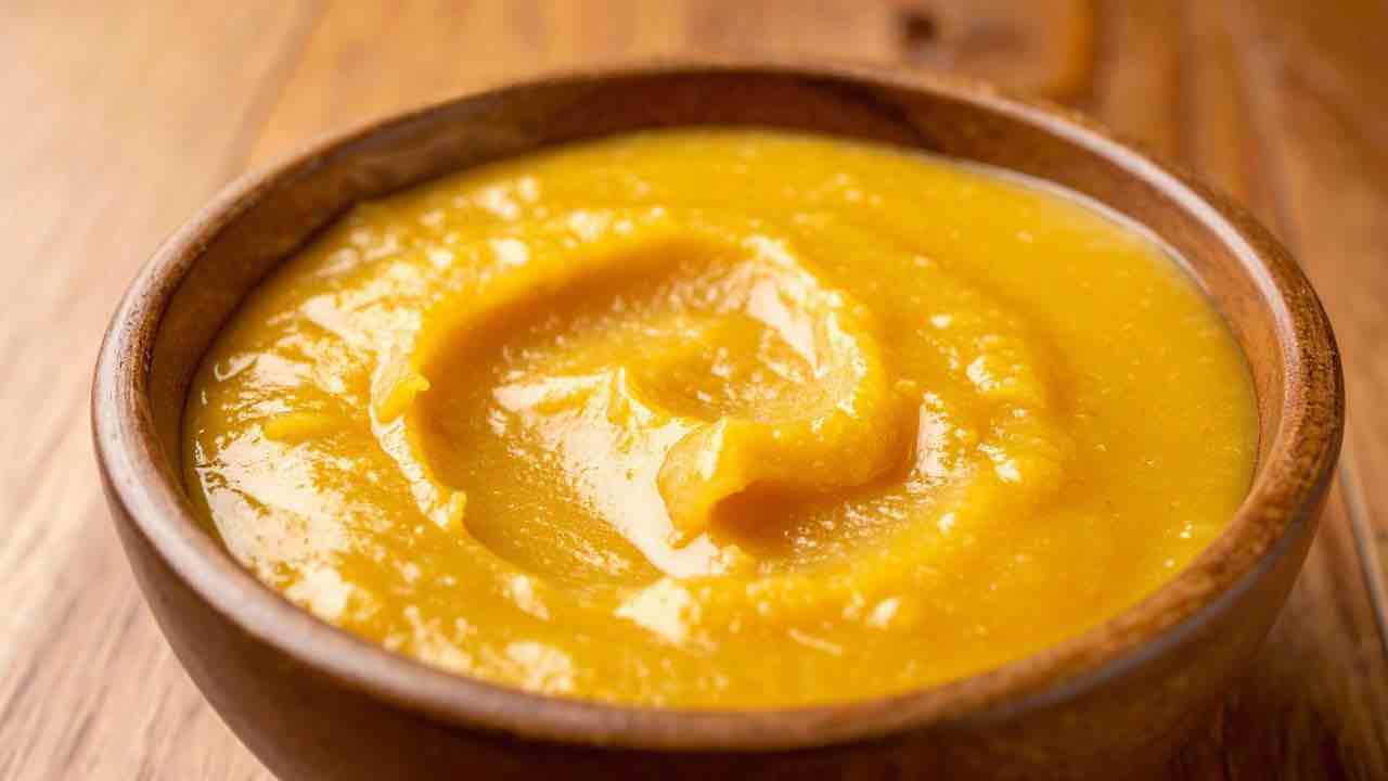 vellutata di zucca 90 kcal