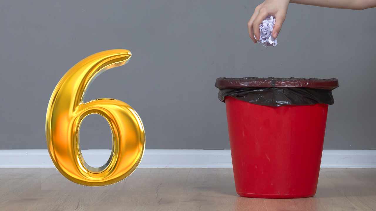 6 oggetti da buttare subito - RicettaSprint