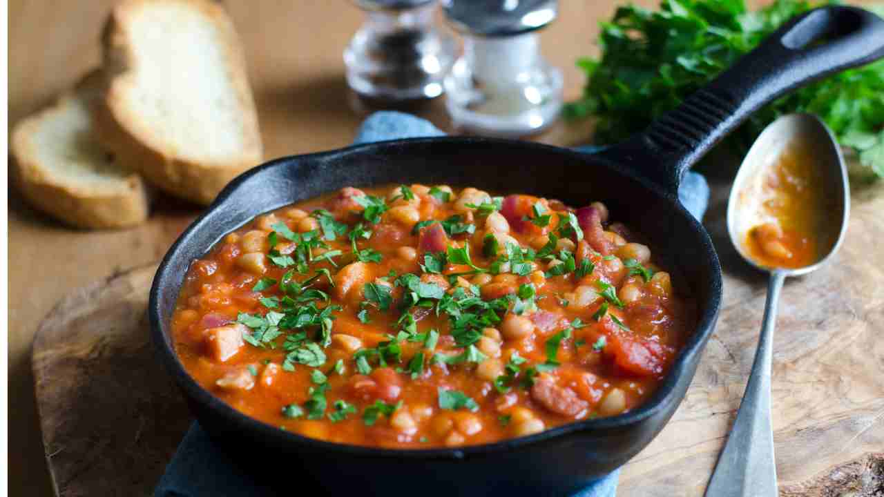 Bietole e cannellini piccanti