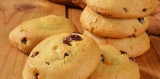 Biscotti mirtilli e panna - Ricettasprint.it